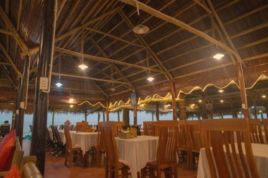 Vietnam. Hoi An. Şehrin güzel bir manzarası.