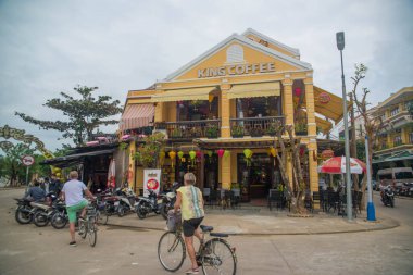 Vietnam. Hoi An. Şehrin güzel bir manzarası.