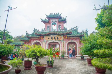 Vietnam. Hoi An. Şehrin güzel bir manzarası.