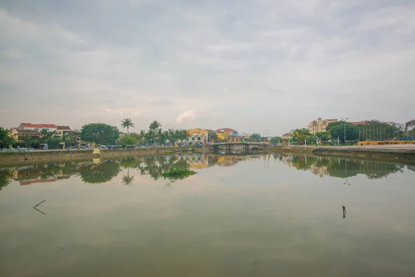 Vietnam Hoi Una Hermosa Vista Ciudad — Foto de Stock