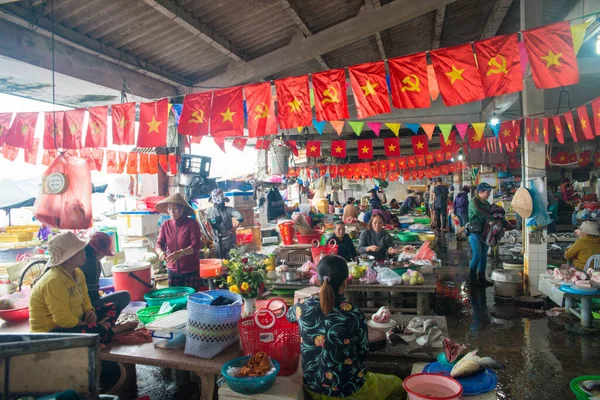 Vietname Hoi Uma Bela Vista Cidade — Fotografia de Stock