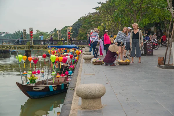 Vietnam Hoi Een Prachtig Uitzicht Stad — Stockfoto