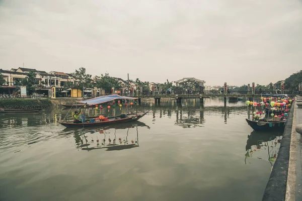 Vietnam Hoi Una Hermosa Vista Ciudad — Foto de Stock