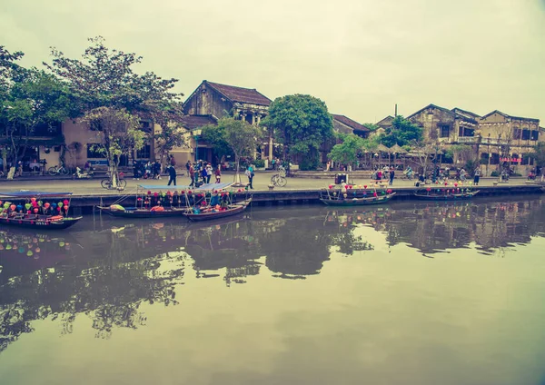 Βιετνάμ Χόι Μια Όμορφη Θέα Της Πόλης — Φωτογραφία Αρχείου