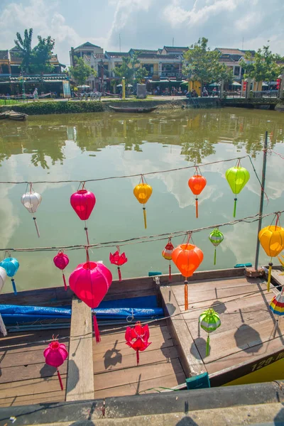 Vietnam Hoi Una Hermosa Vista Ciudad — Foto de Stock