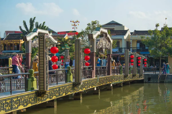 Vietname Hoi Uma Bela Vista Cidade — Fotografia de Stock