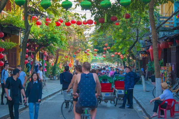 Vietnam Hoi Şehrin Güzel Bir Manzarası — Stok fotoğraf