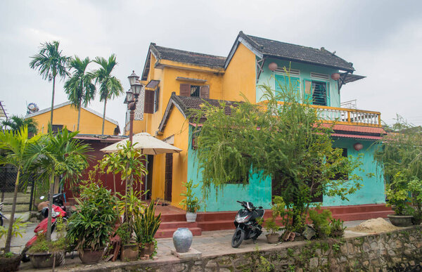 Vietnam. Hoi An. A beautiful view of the city.