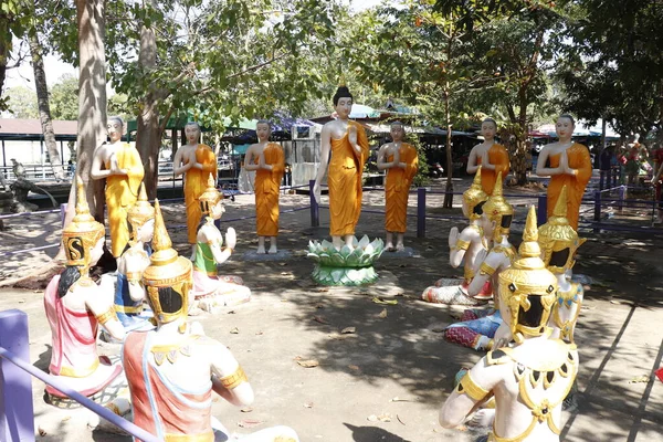 Thailand Ang Thong Wat Muang Tempel — Stockfoto