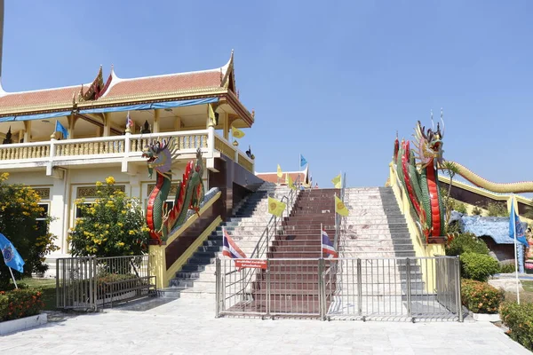 Thailand Ang Thong Pemandangan Kuil Wat Muang — Stok Foto