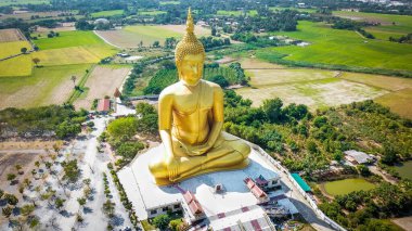 Ang Tanga, Tayland 'daki Altın Buda Anıtı' nın havadan çekimi