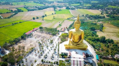 Ang Tanga, Tayland 'daki Altın Buda Anıtı' nın havadan çekimi