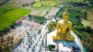 Ang Tanga, Tayland 'daki Altın Buda Anıtı' nın havadan çekimi