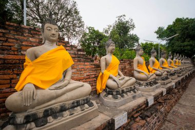 Budist tapınağı, Ayutthaya, Tayland