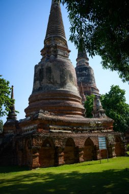 Tayland. Ayutthaya. Wat Yai Chai Mongkhol Tapınağı.