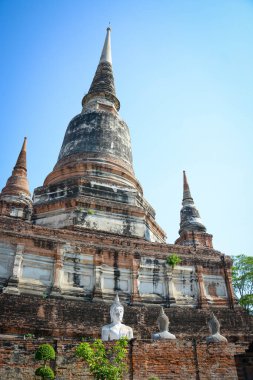 Tayland. Ayutthaya. Wat Yai Chai Mongkhol Tapınağı.
