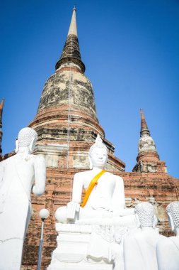 Tayland. Ayutthaya. Wat Yai Chai Mongkhol Tapınağı.