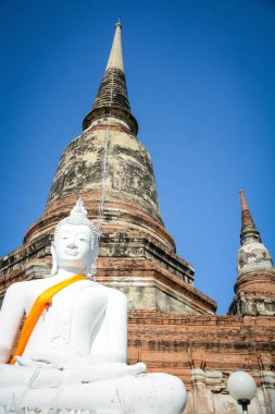 Tayland. Ayutthaya. Wat Yai Chai Mongkhol Tapınağı.