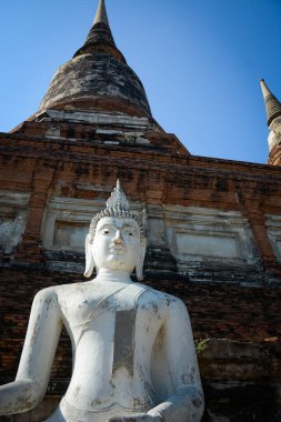 Tayland. Ayutthaya. Wat Yai Chai Mongkhol Tapınağı.