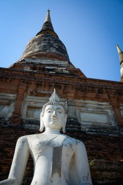 Tayland. Ayutthaya. Wat Yai Chai Mongkhol Tapınağı.