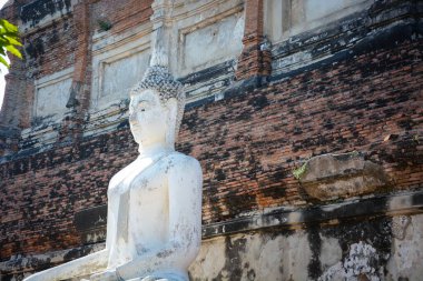 Tayland. Ayutthaya. Wat Yai Chai Mongkhol Tapınağı.