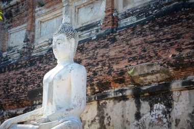 Tayland. Ayutthaya. Wat Yai Chai Mongkhol Tapınağı.