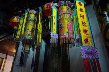 Tayland. Ayutthaya. Wat Phanan Choeng Worawihan Tapınağı.