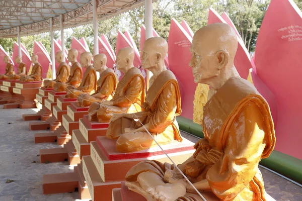 Tailândia Ang Thong Uma Vista Templo Wat Muang — Fotografia de Stock