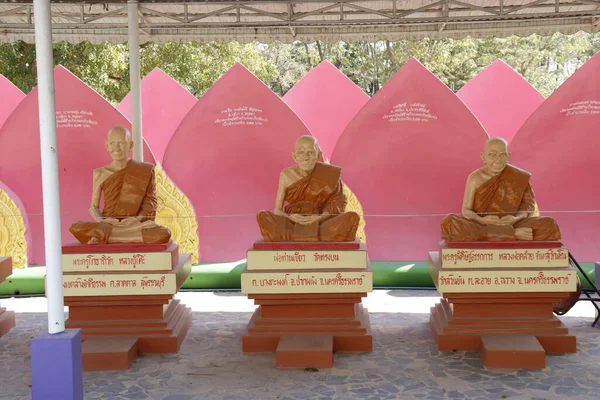 Tailândia Ang Thong Uma Vista Templo Wat Muang — Fotografia de Stock