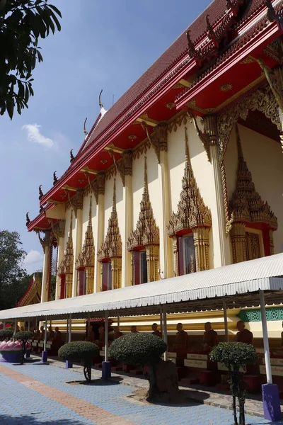 Tailandia Ang Thong Una Vista Del Templo Wat Muang — Foto de Stock