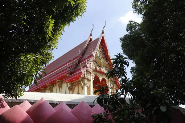 Βουδιστικός Ναός Της Ταϊλάνδης Στο Ang Thong — Φωτογραφία Αρχείου