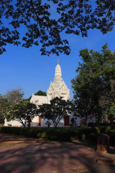 Asijský Buddhistický Tradiční Chrám Ayutthaya Thajsko — Stock fotografie