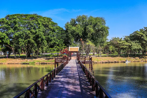 Tailandia Chiang Mai Templo Wat Chedi Luang — Foto de Stock