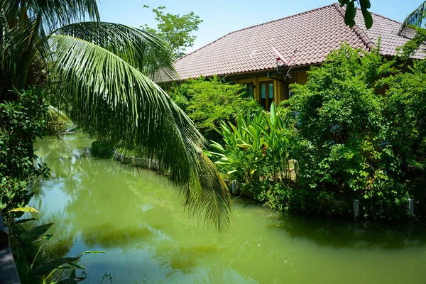 Tailândia Ayutthaya Baan Thai House Hotel — Fotografia de Stock