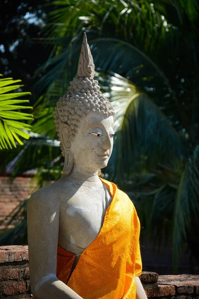 Tailândia Ayutthaya Templo Wat Yai Chai Mongkhol — Fotografia de Stock