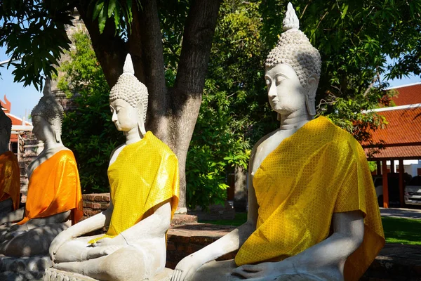 Thaïlande Ayutthaya Temple Wat Yai Chai Mongkhol — Photo