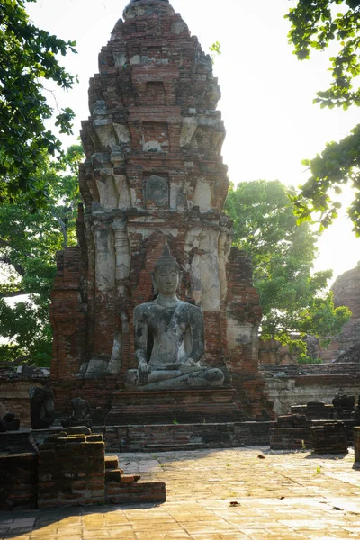 Tailandia Ayutthaya Wat Mahathat Templo — Foto de Stock