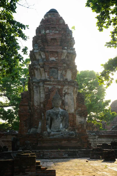 Tailandia Ayutthaya Wat Mahathat Templo — Foto de Stock