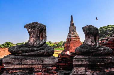 Ayutthaya. Tayland. Wat Chaiwatthanaram Tapınağı
