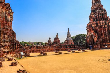 Ayutthaya. Tayland. Wat Chaiwatthanaram Tapınağı