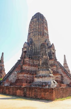 Ayutthaya. Tayland. Wat Chaiwatthanaram Tapınağı