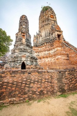 Ayutthaya. Tayland. Wat Chaiwatthanaram Tapınağı