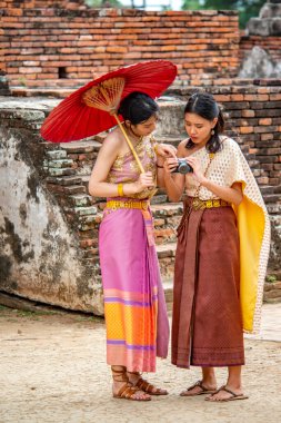 Ayutthaya. Tayland. Wat Chaiwatthanaram Tapınağı
