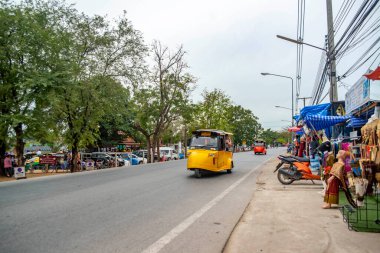 Tayland. Ayutthaya. Wat Chaiwatthanaram Tapınağı