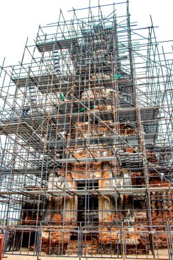 Tayland. Ayutthaya. Wat Chaiwatthanaram Tapınağı
