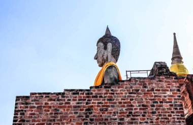 Tayland. Ayutthaya. Wat Yai Chai Mongkhol Tapınağı