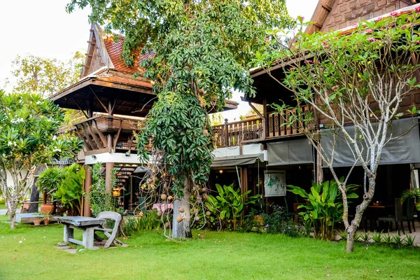 Thailand Ayutthaya Baan Thai House Hotel — Stockfoto