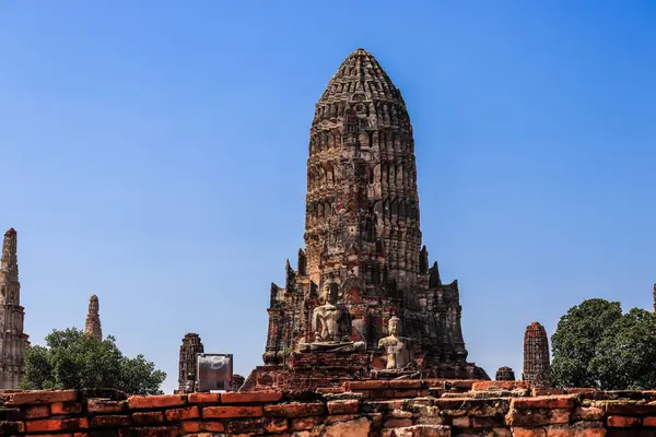 Ayutthaya Tailândia Templo Wat Chaiwatthanaram — Fotografia de Stock