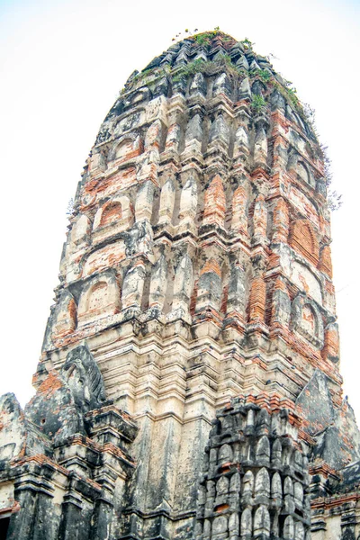 Ayutthaya Thailandia Tempio Wat Chaiwatthanaram — Foto Stock