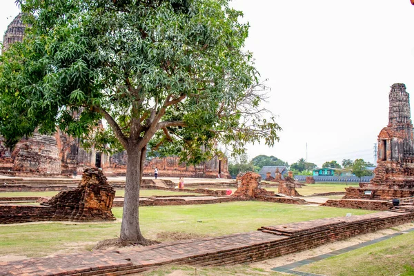 Tajlandia Ayutthayę Świątynia Wat Chaiwatthanaram — Zdjęcie stockowe